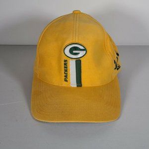 Pro Line Green Bay Packers Yellow One Size Fit Hook and loop Adjustable Hat Cap